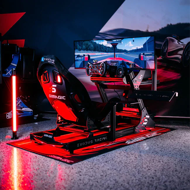 SimRig Exodus Stage 1 Racing Simulator – Prime Cave Gear